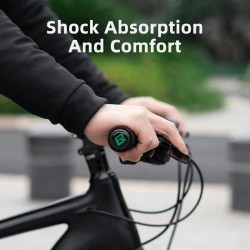 Bicycle handlebar covers - silicone / sponge grips - anti-skid / shock-absorbing - ultraightRepair