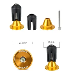 Eindkap fietsstuur - pluggen - aluminiumlegeringReparatie