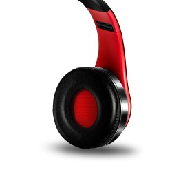 Casque Bluetooth - écouteurs sans fil - pliable - mains libres - lecteur MP3
