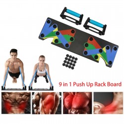 9 in 1 push up rack - upper body workout - portable
