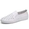 Casual loafers - slip on - with star holes
