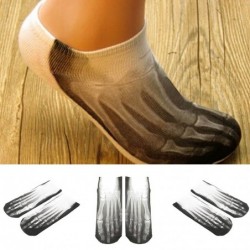 Korte sokken - röntgenprint voet - unisexAccessoires