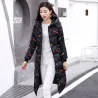 Warm winter Jacket - hooded - long parka - outwear