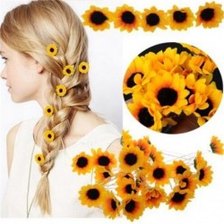 Sunflower - hair pin - 10pcs / set
