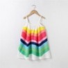 Toddler baby summer clothes rainbow sundress nice and cool on a summers day
