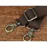 Leren schouder- / crossbodytas - met ritsen / vakjesTassen