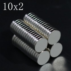 N35 neodymium ronde magneet - 10mm * 2mm - 10 / 20 / 50 / 100 stuksN35