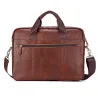 Leren schouder- / crossbodytas - grote capaciteitTassen