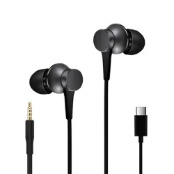 Originele Xiaomi Piston 3 Mi Fresh - in-ear oordopjes - met microfoon - 3,5 mm - USB type-COor- & hoofdtelefoons