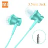 Original earphone mi with head set - 3.5mm - samsung - Xiaomi- huawei -