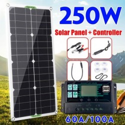 Solar - panel kit 250w - complete for - car - boat