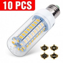 Ampoule LED - E14 - E27 - B22 - G9 - GU10 - 220V - 10 pièces