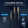 Koptelefoonsplitter - audio AUX-kabel - 3,5 mm jack - vrouwelijk naar 2 mannelijkSplitters