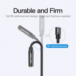 Koptelefoonsplitter - audio AUX-kabel - 3,5 mm jack - vrouwelijk naar 2 mannelijkSplitters
