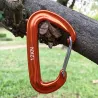 12KN climbing carabiner - with safety lock - climbing equipmentOutdoor & Camping