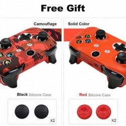 Silicone protective case cover - Xbox One - slim controller - with 2 grip caps