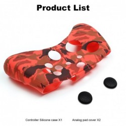 Silicone protective case cover - Xbox One - slim controller - with 2 grip caps
