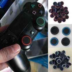 Poignées de pouce - pour manettes Sony PlayStation - PS4 / PS3 / PS2 - 4 pièces