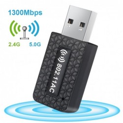WiFi receiver - adapter - USB 3.0 - 5GHz - 300mbps / 1300mbpsNetwork
