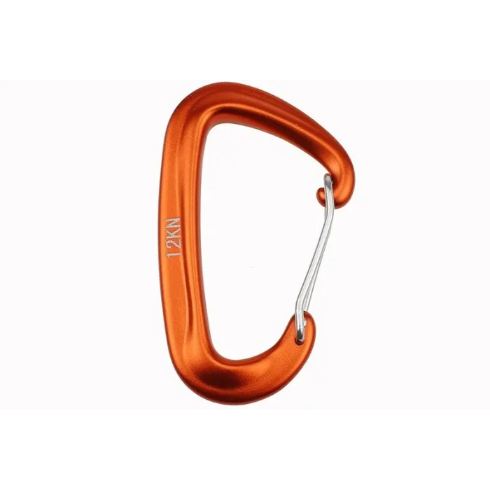 12KN climbing carabiner - with safety lock - climbing equipmentOutdoor & Camping