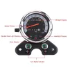 Dubbele motorsnelheidsmeter - universeel - met LED-indicatorInstrumenten
