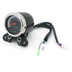 Dubbele motorsnelheidsmeter - universeel - met LED-indicatorInstrumenten