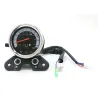 Dubbele motorsnelheidsmeter - universeel - met LED-indicatorInstrumenten
