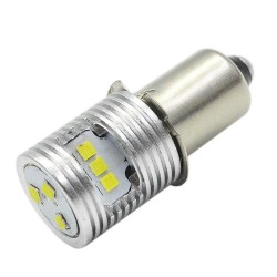 P13.5S / E10 - LED lamp - 6000K wit - voor zaklamp - 2 stuksE10