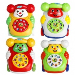 Cartoon telephone car toy - kids / children