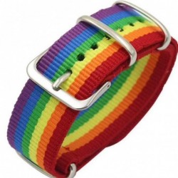 Rainbow bracelets - woven braided - unisex - transexual - friendship