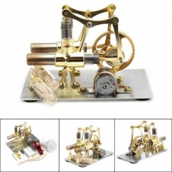 Stirlingmotormodel - stoomkrachttechnologie - educatief speelgoedEducatief