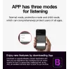 Bluedio 7th - draadloze hoofdtelefoon - Bluetooth - ruisonderdrukking - met microfoon / spraakbedieningOor- & hoofdtelefoons