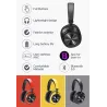 Bluedio 7th - draadloze hoofdtelefoon - Bluetooth - ruisonderdrukking - met microfoon / spraakbedieningOor- & hoofdtelefoons