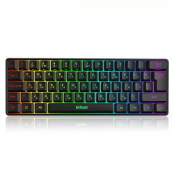 RedThunder - bedraad gaming-toetsenbord - met RGB-achtergrondverlichtingToetsenborden