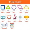 Mini magnetic designer construction building blocks - ideal gift for children -  educational - fun