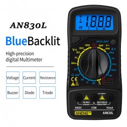 XL830L / AN830L - LCD digitale multimeter - AC / DC / OHM / volt / stroomtesterMultimeters