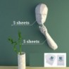 De stille persoon - 3D-papieren model - knutselen - DIYConstructie