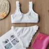 Sexy bikiniset - geribbeld - met push upBadkleding