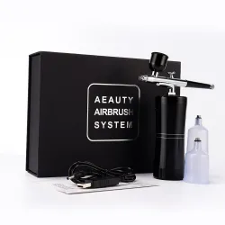 Mini luchtcompressor - spuitpistool - airbrush - kit voor nail art / make-up / taarten versierenApparatuur