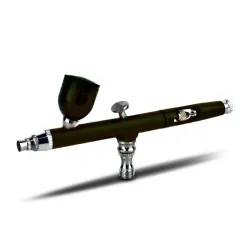 Dual-action airbrush - verfspuitpistool - kit voor nail art / tattoo / taartdecoratie - 0.3mmApparatuur