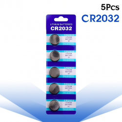 3V BR2032 DL2032 ECR2032 CR2032 Lithium cell battery - button cell batteries - 5 piecesBatterijen