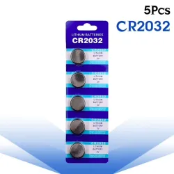 3V BR2032 DL2032 ECR2032 CR2032 Lithium cell battery - button cell batteries - 5 piecesBatterijen