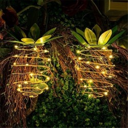 Solar pineapple light - waterproof - LED - garden / outdoor / decoration