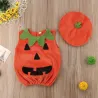 Pumpkin cosplay set - newborns / babies - Halloween
