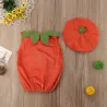 Pumpkin cosplay set - newborns / babies - Halloween