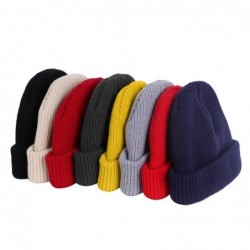 Casual knitted beanie hat - unisex