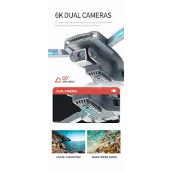 S179GPS - 5G - WIFI - FPV - GPS - 6K Wide-angle Dual Camera - Brushless - RC Drone Quadcopter - RTFR/C drone