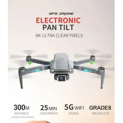 S179GPS - 5G - WIFI - FPV - GPS - 6K Wide-angle Dual Camera - Brushless - RC Drone Quadcopter - RTFR/C drone