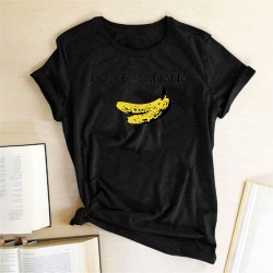 Dolce & Banana - T-shirt met grappige print - korte mouwBlouses & overhemden