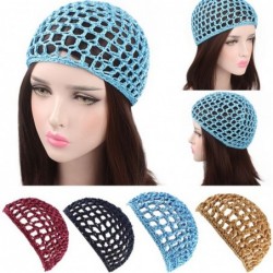 Mesh crochet cap for women - hair net - sleeping